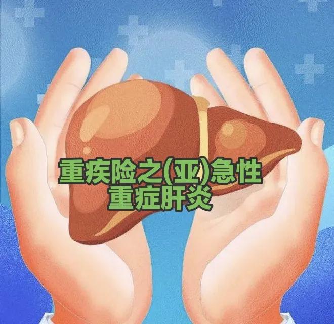 急性或亚急性重症肝炎,肝炎重疾险