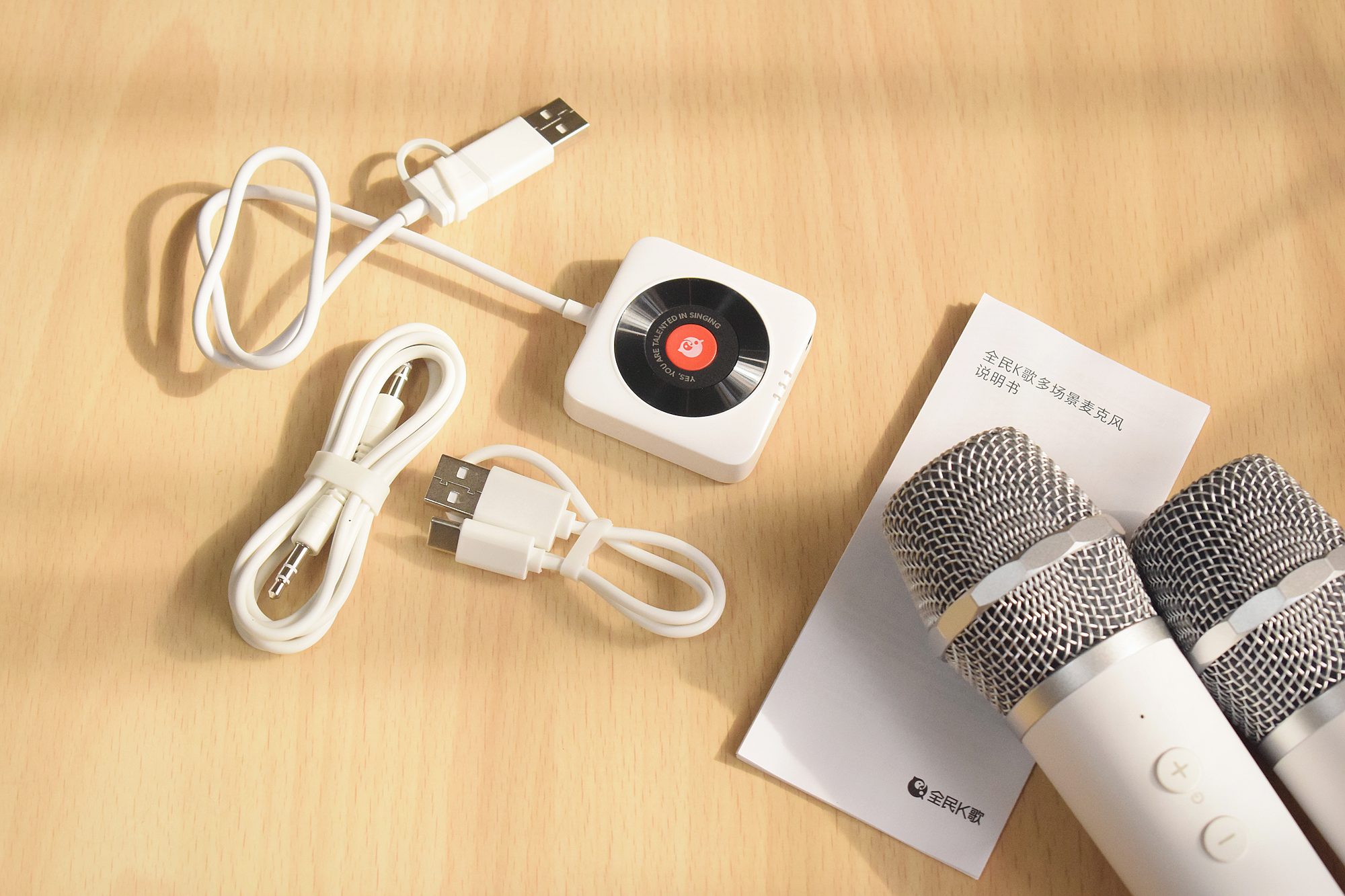 全民k歌直播唱歌智能一体麦克风,麦克风唱吧全民k歌测评