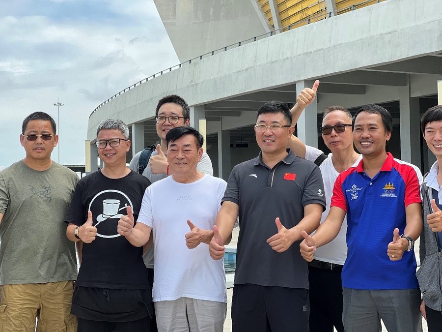 柬埔寨东南亚运动会中国,柬埔寨东南亚运动会开幕式火炬