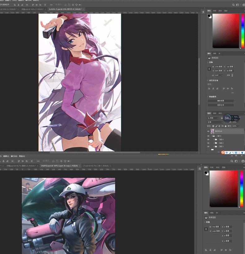 画师psd源文件分享,画师psd源文件