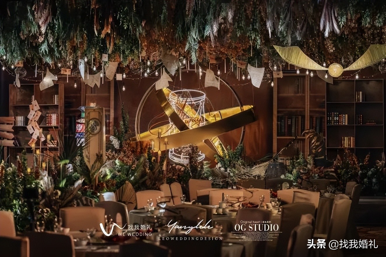 他们在霍格沃茨办了一场婚礼，请来了哈利波特…