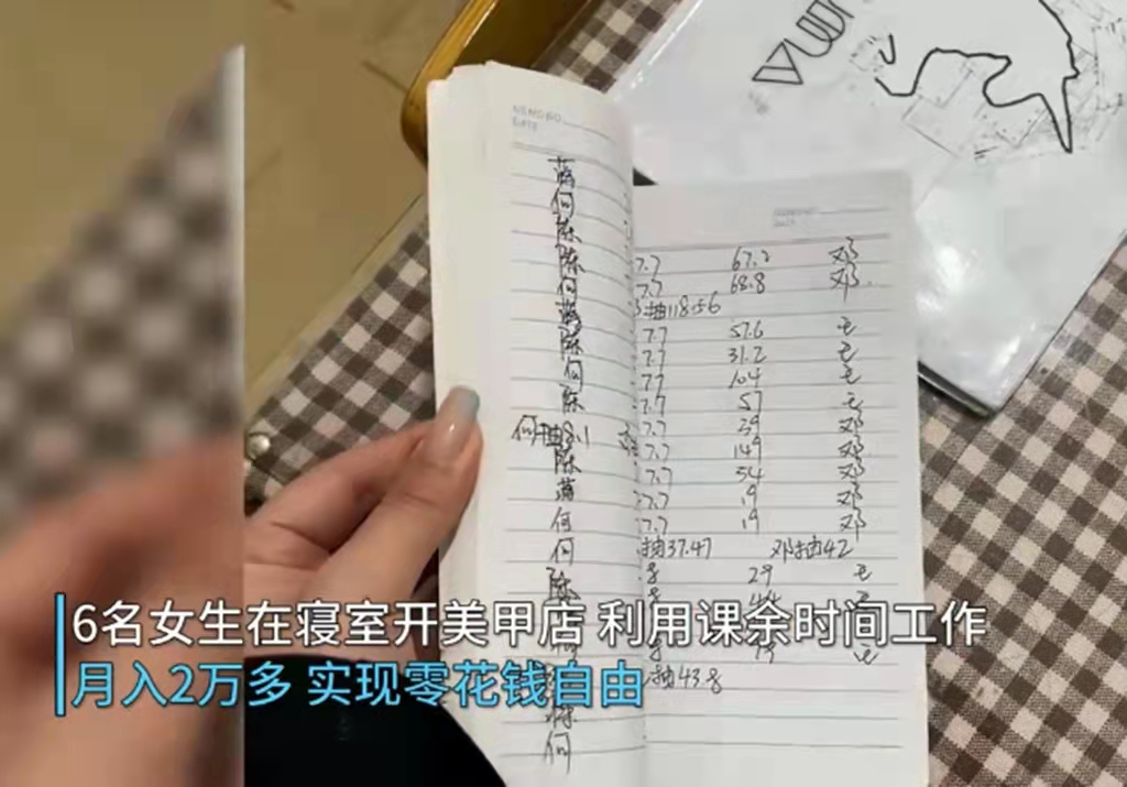 实现零花钱自由，6名女大学生利用课余时间搞副业，月入2万多