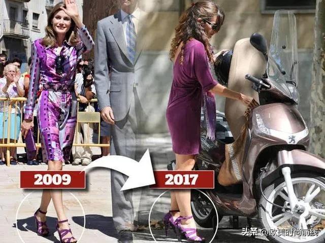 西班牙王后冬季衣服,西班牙王后旧衣重新穿