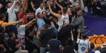 约基奇22+13+9掘金逆转雷霆,约基奇2-0太阳