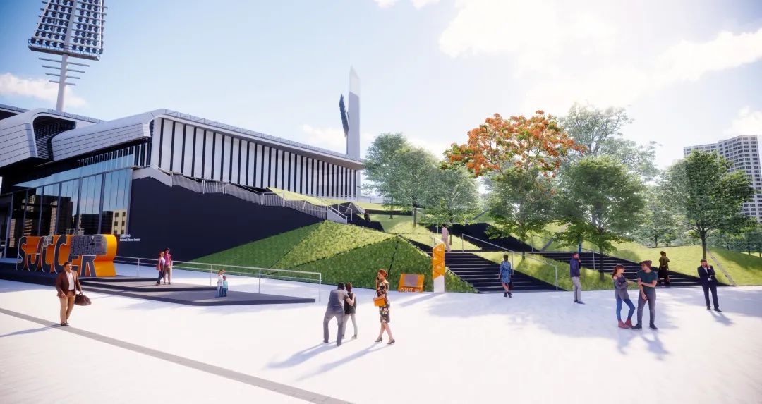 全民健身中心足球场,容纳近10万人的全民健身馆