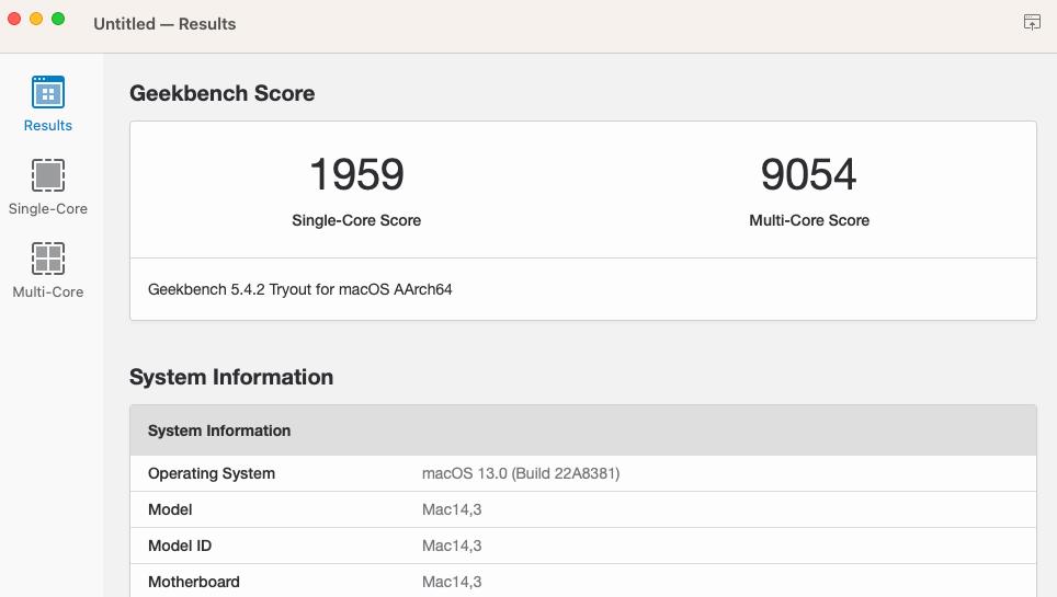 macminim2,m2macmini性能测试