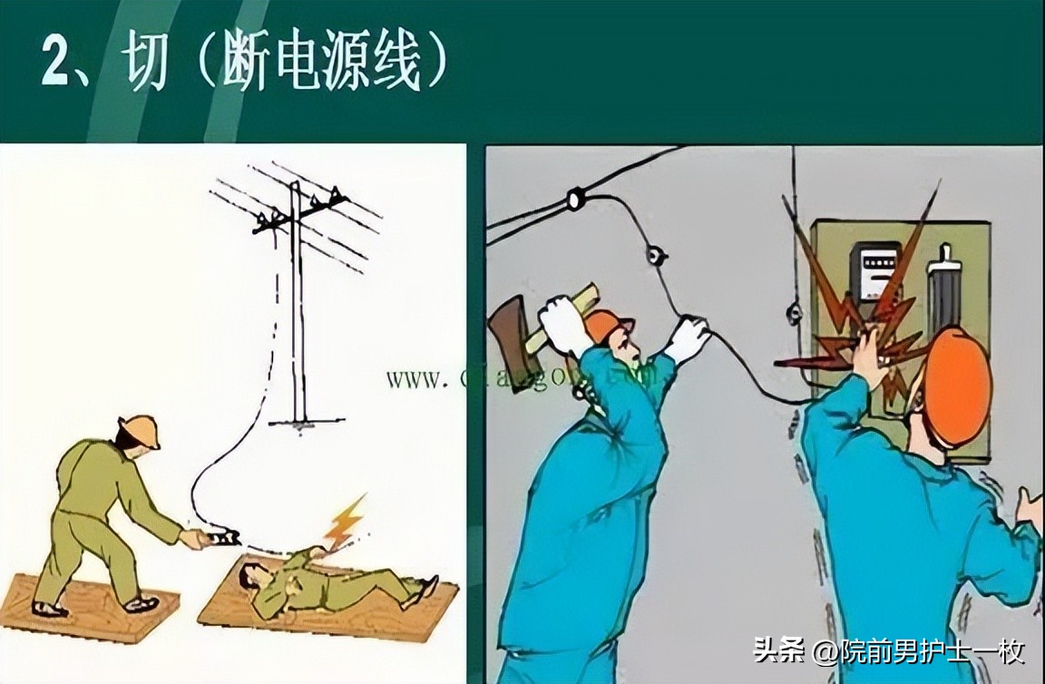 现场急救电击伤第一步,电击伤病人的急救流程