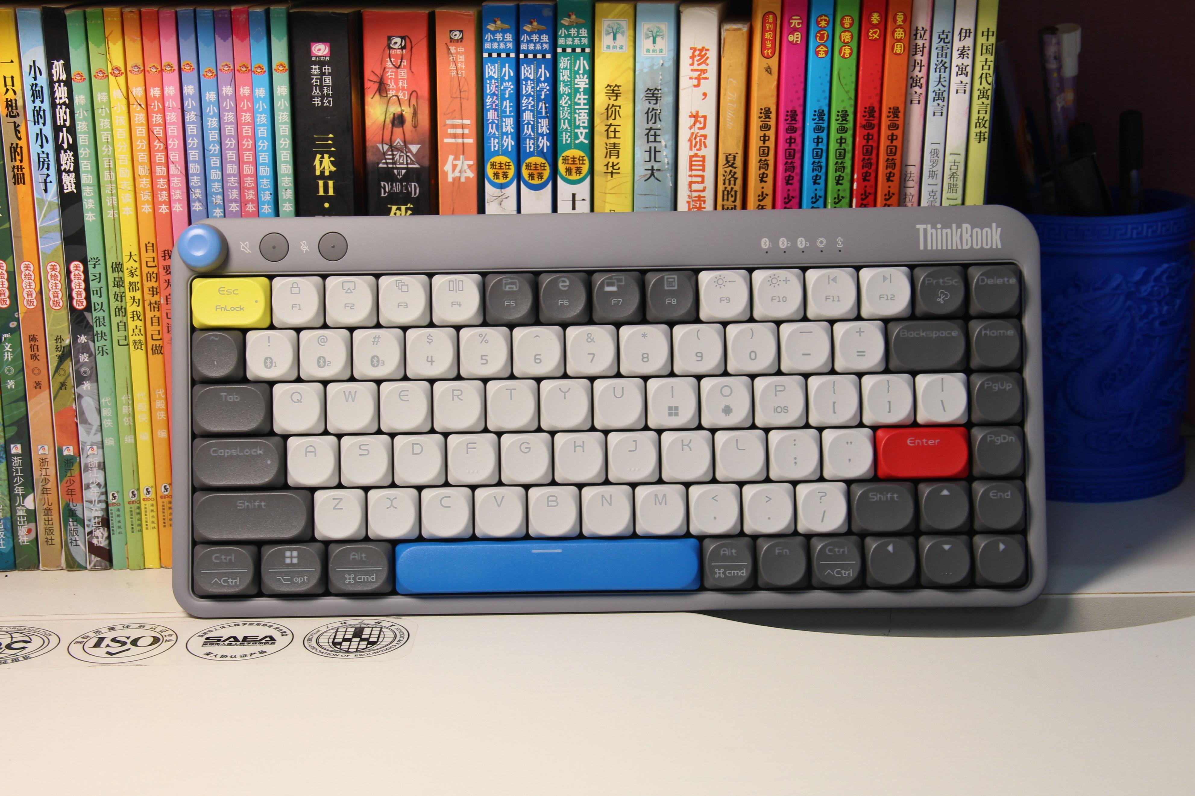 Thinkbook星雾粉机械键盘,thinkbook机械键盘KBPro评测