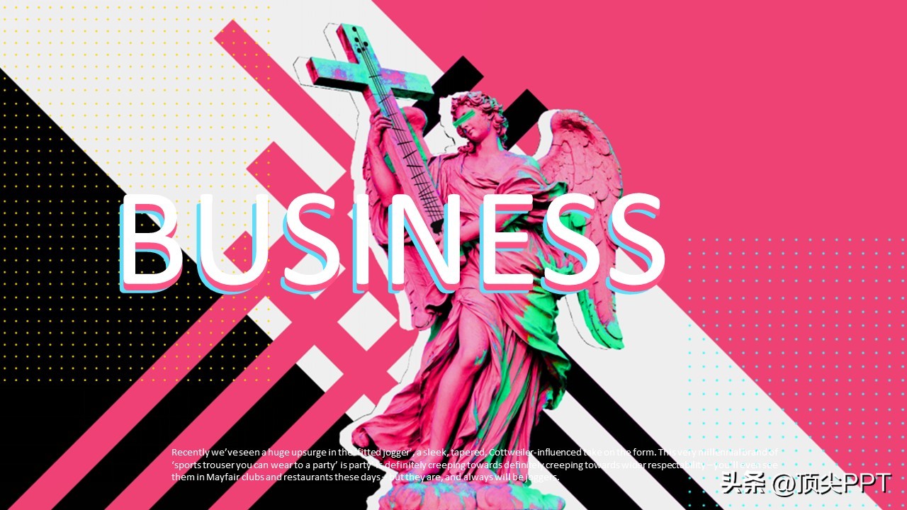 赛博朋克ppt照片,赛博朋克国庆风ppt