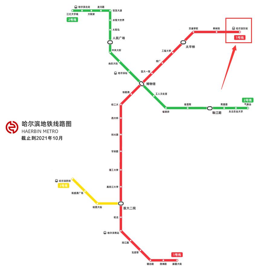 哈尔滨车站位置分布,哈尔滨为啥这么多车站
