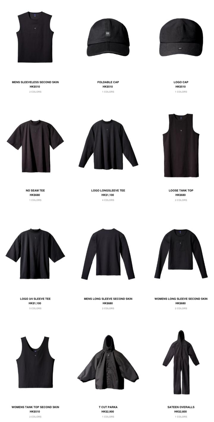 gap联名yeezy巴黎世家帽子,gapyeezy巴黎世家联名半袖开箱