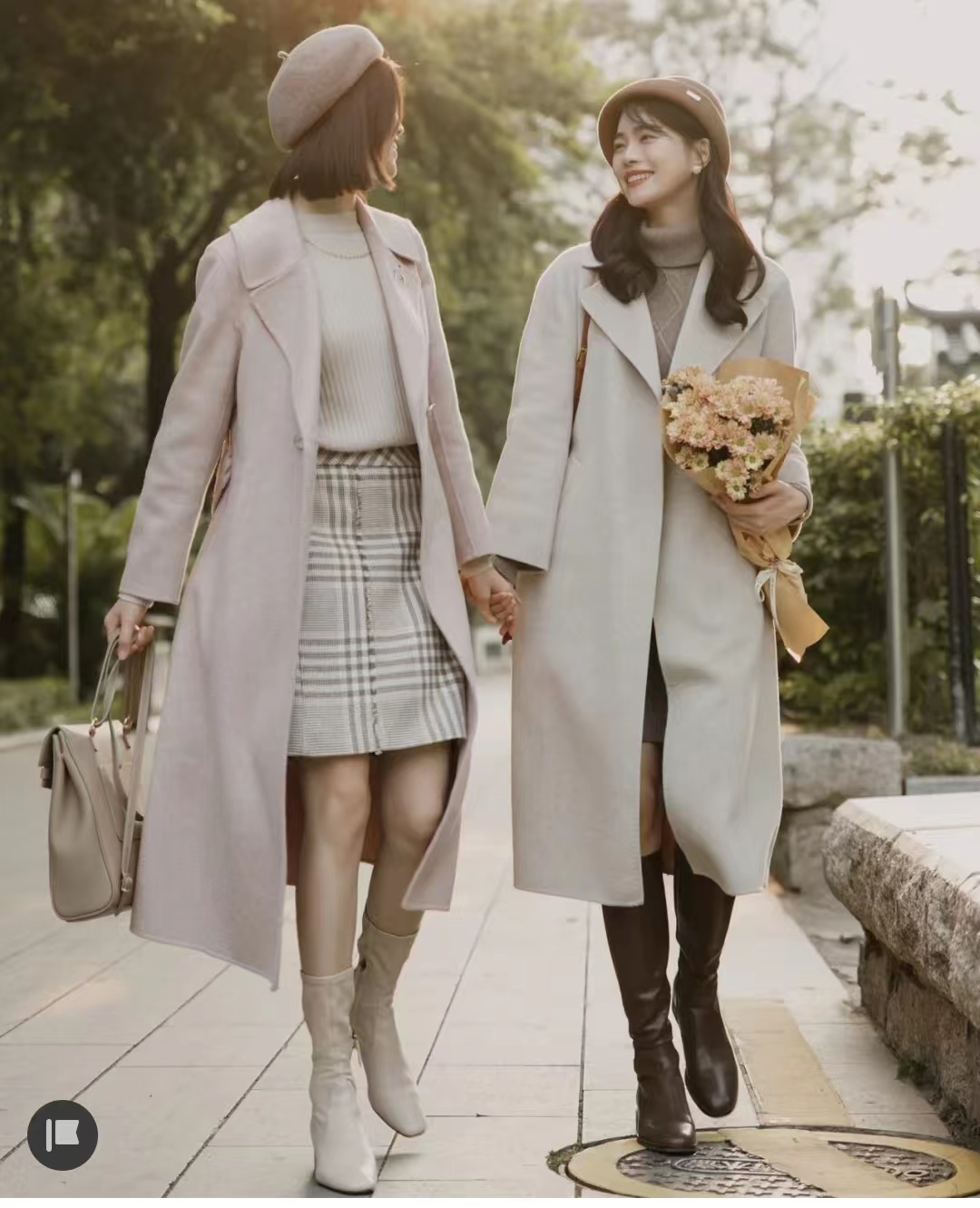 大衣30种穿搭方法,秋冬实用保暖大衣穿搭图片