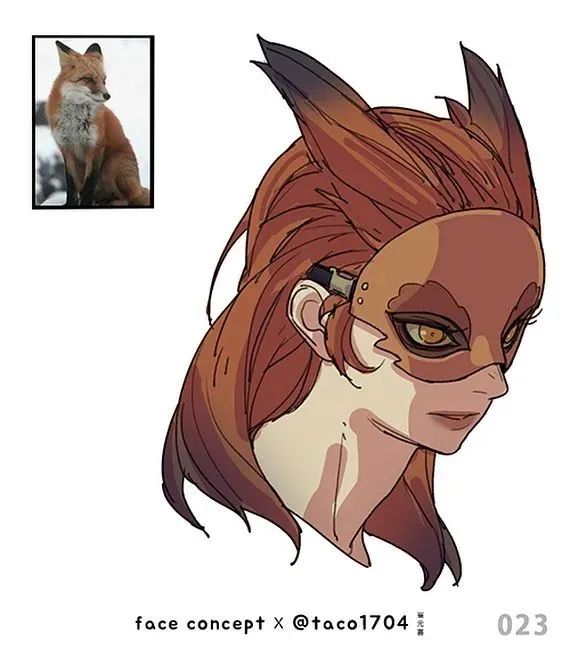 这组拟人头像作品脑洞太大了！就是那位硬核人体教程的画师