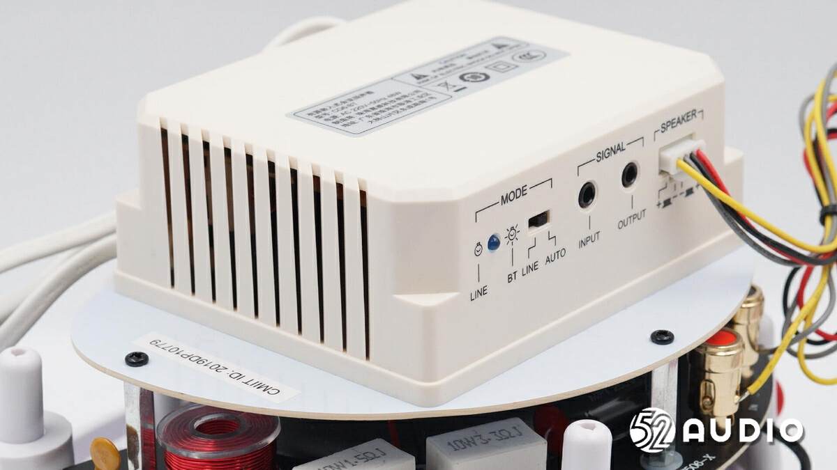 惠威cq6-bt扬声器接线图,惠威cq6吸顶音响后面如何连线