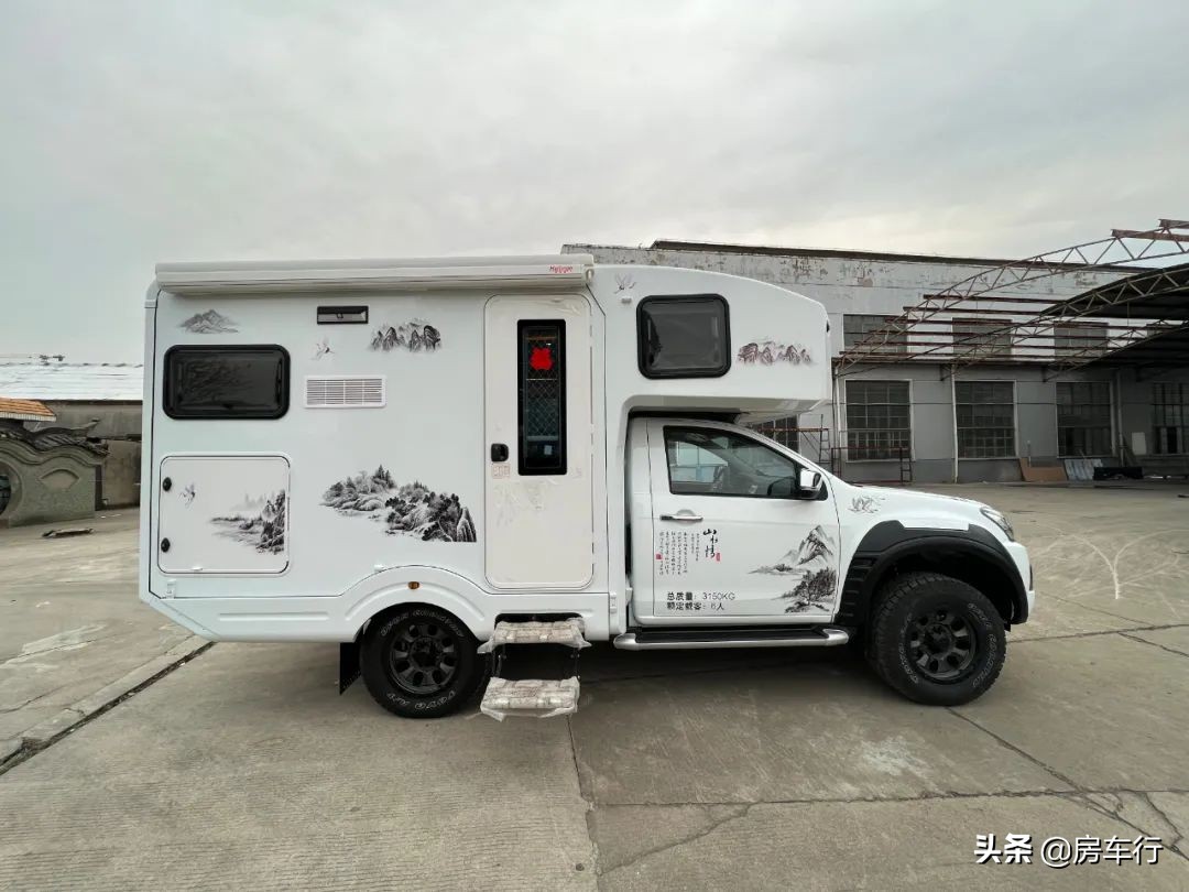 道奇公羊皮卡越野房车2022新款,2022款长城全尺寸大皮卡房车视频