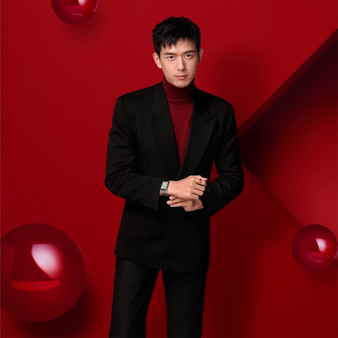 白敬亭李现王嘉尔卡地亚,李现白敬亭卡地亚跳舞