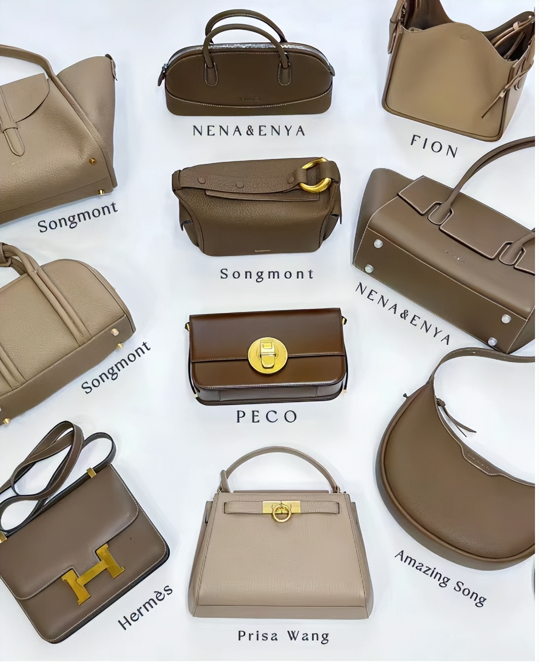 大象灰的包包好看吗,最火的大象灰包包