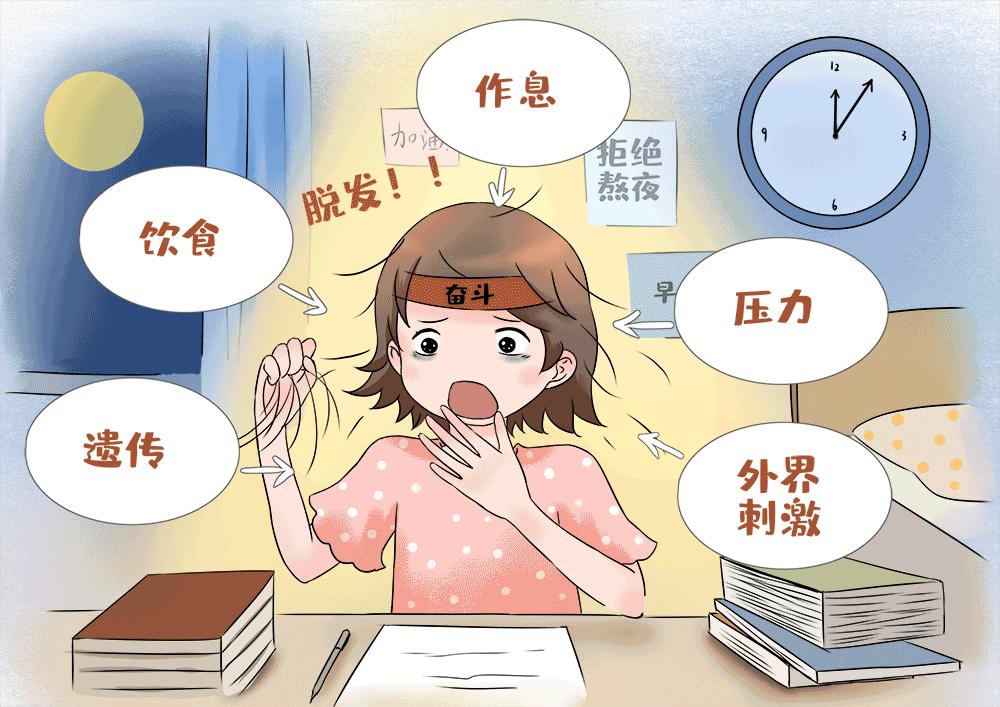 头发掉得太严重怎么拯救发型,头发掉得太严重怎么食疗