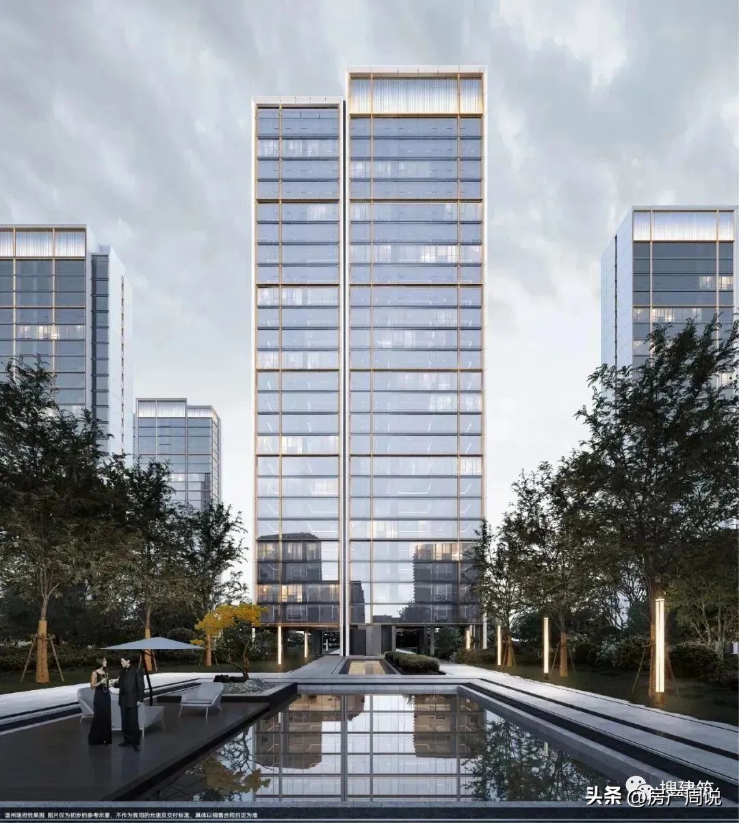 国内豪宅立面设计排名榜,杭州豪宅玻璃幕墙立面