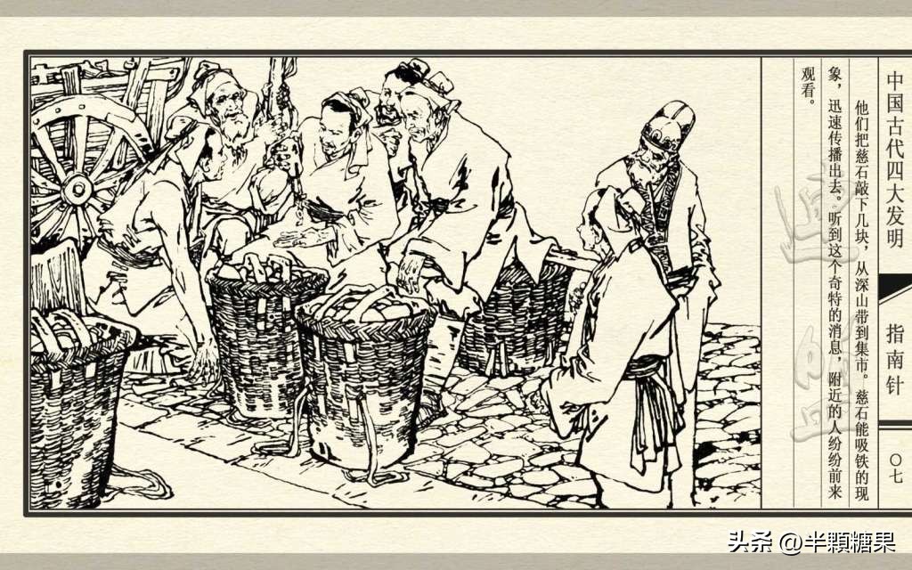 中国古代指南针简介,中国古代四大发明指南针选作