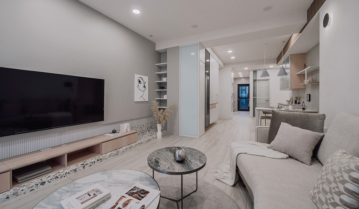 两个人的116㎡，进门感觉太治愈，全屋干净又大方，真是太舒适