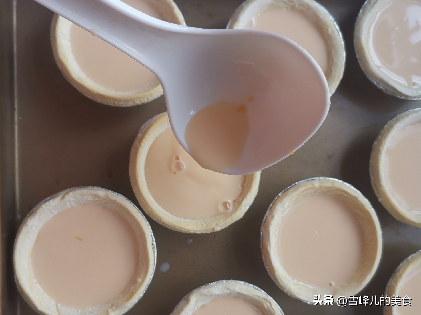 自制蛋挞液的家常做法不加奶油,家庭蛋挞简单做法不放奶油