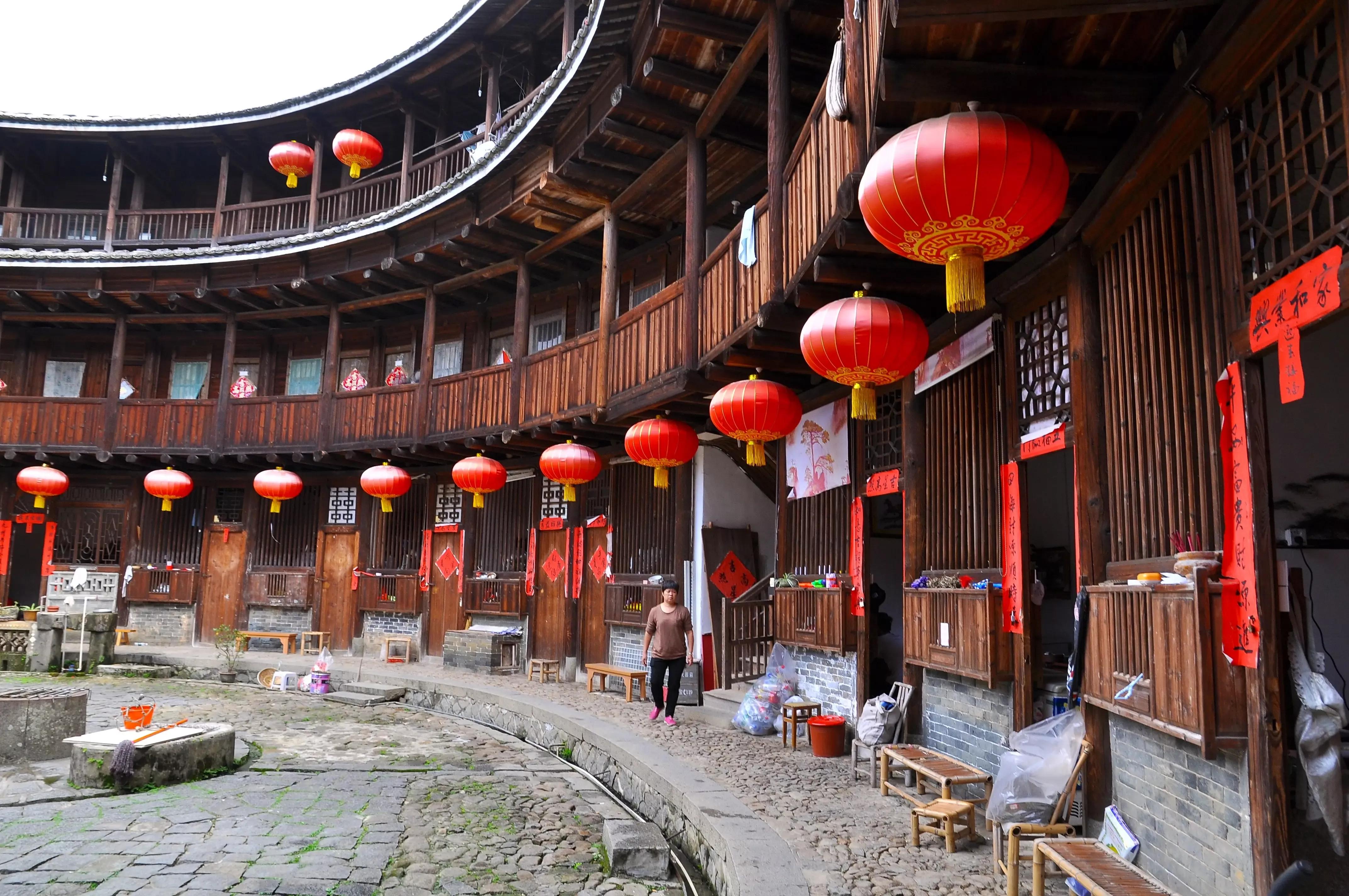 福建永定土楼最新视频,福建永定土楼游玩攻略