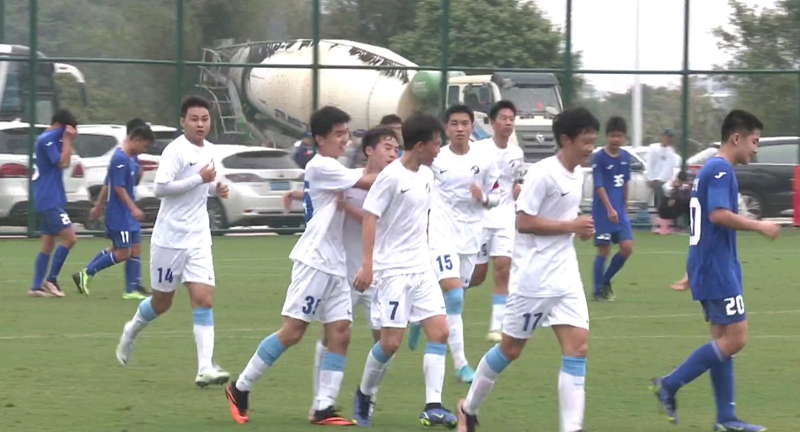 上海足协u14vs深圳足协,传控足球高洪波