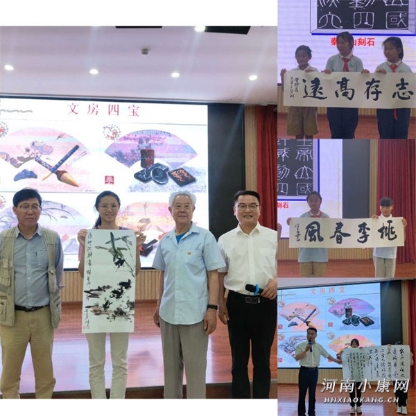 开封八中书法名家进校园,小学书法名家进校园活动美篇