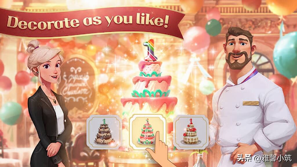 Netmarble美食装修三消游戏《Charlotte’sTable》装点快乐派对