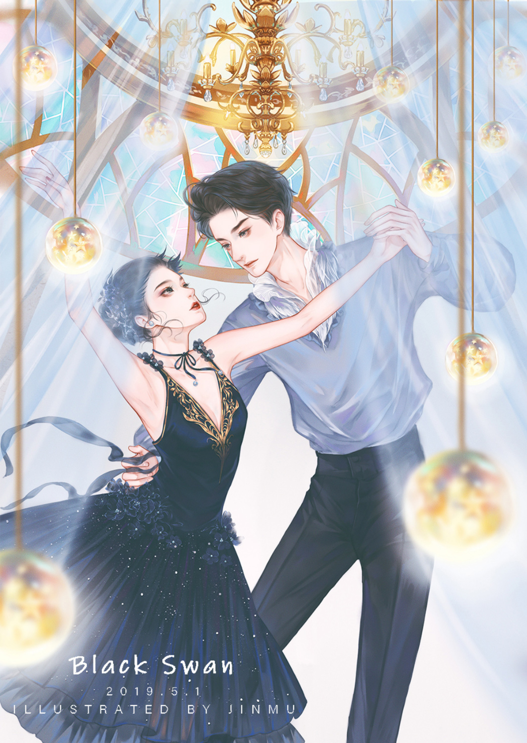 好甜呐,这位插画大大也太会了吧!缺情头的快来收藏啦