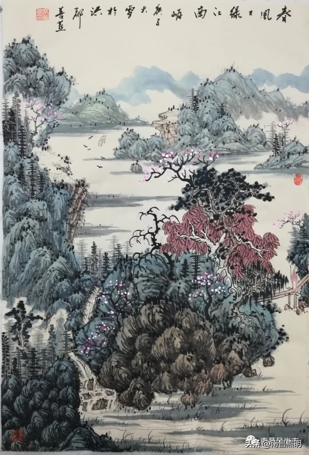 南昌画坛扫地僧席善燕：宝剑锋从磨砺出，梅花香自苦寒来