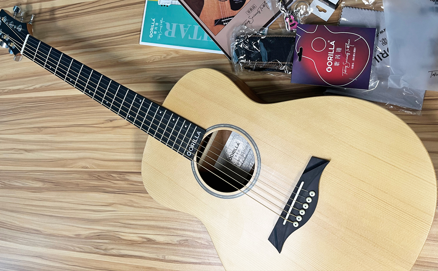 推荐一款适合成年人初学用的吉他,高颜值吉他推荐新手入门100以下