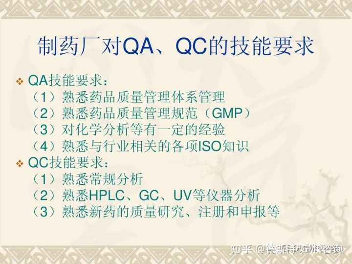 制药qa和qc是什么意思,生物制药qa和QC有什么区别