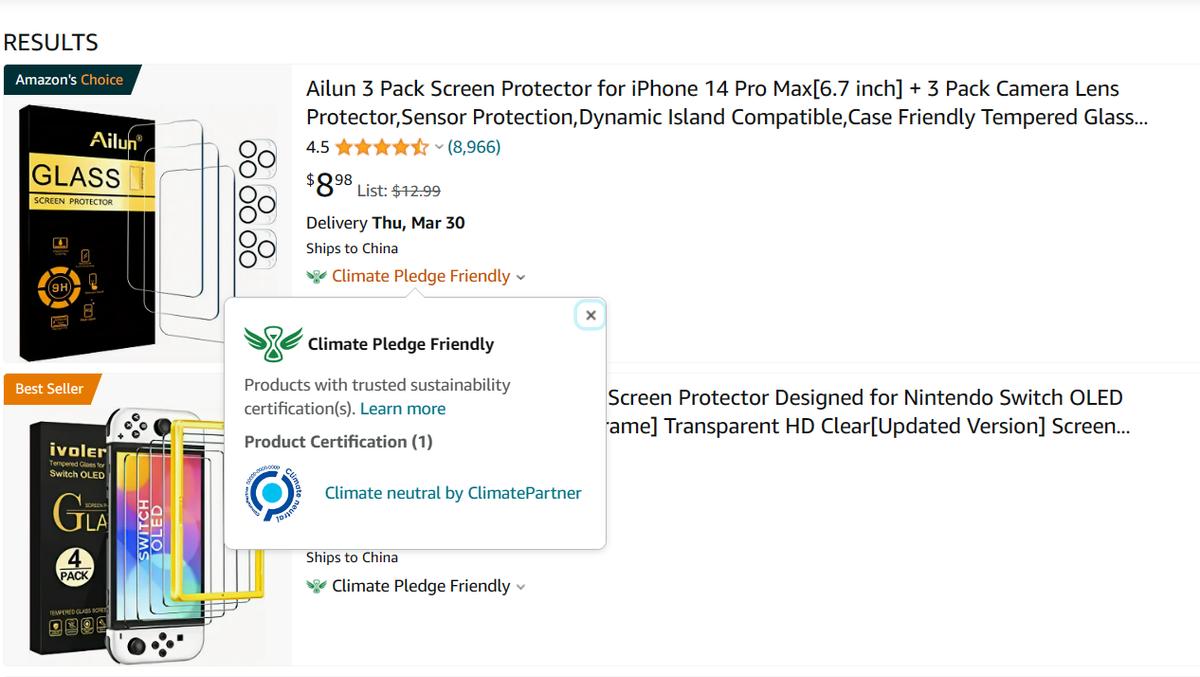 亚马逊climatepledgefriendly申请过程,亚马逊气候友好认证申请案例