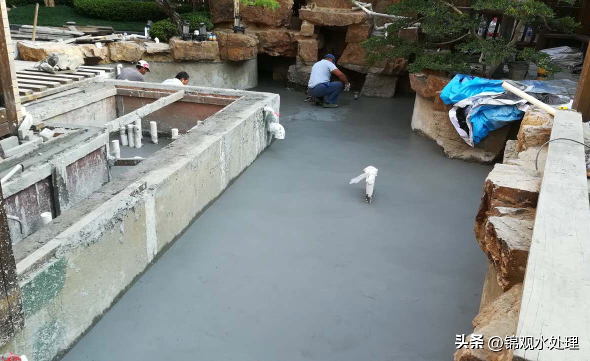 鱼池老是渗水怎么处理,鱼池如何做漏水处理