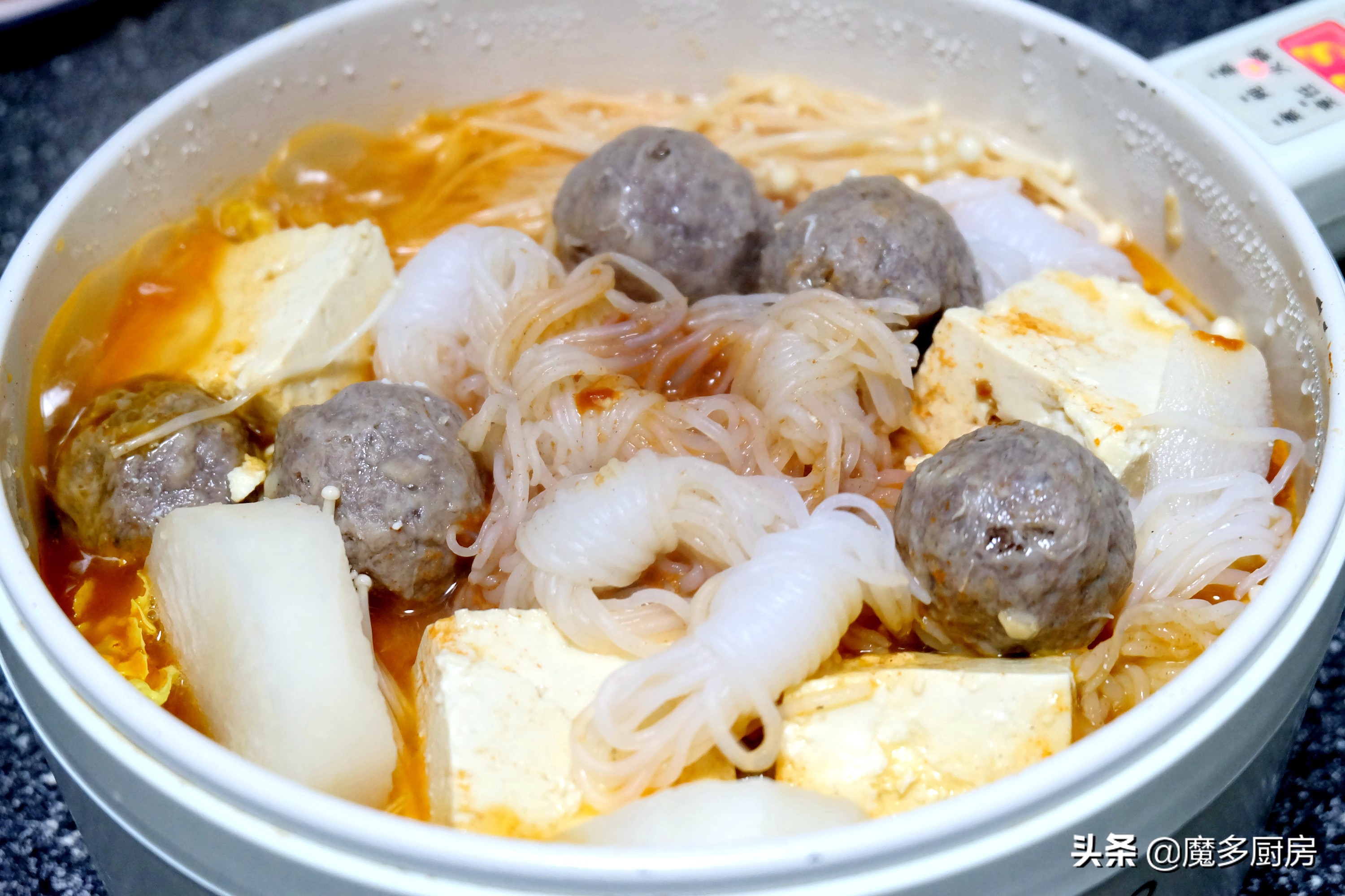 全职妈妈一个人的午餐,怎么在家自煮小火锅吃