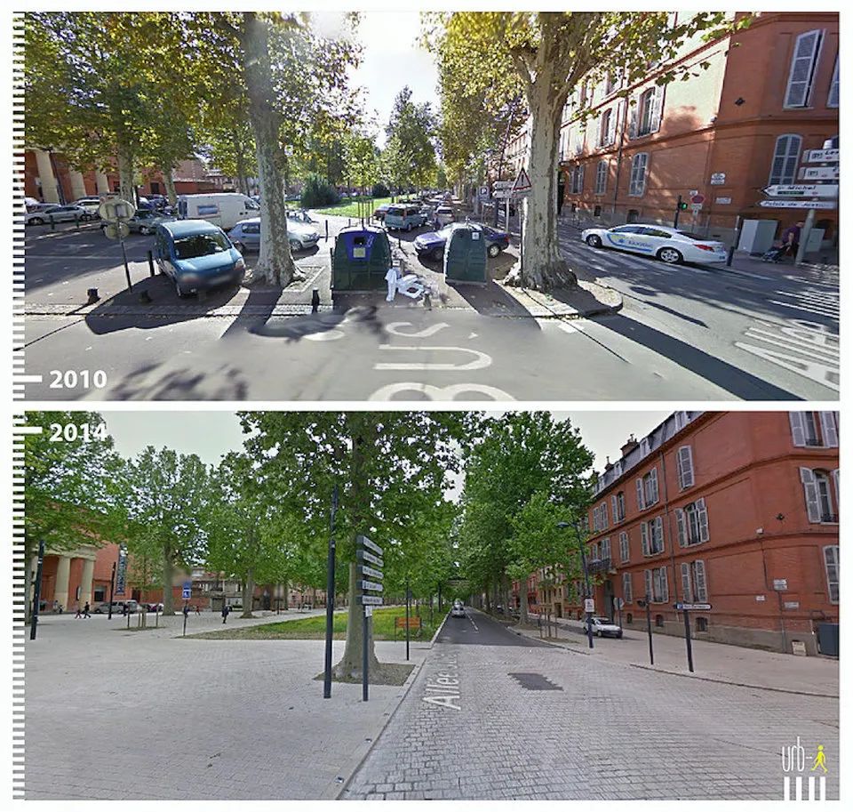 行走城市的魅力就是这么大！谷歌街景里50个公共空间改造前后对比