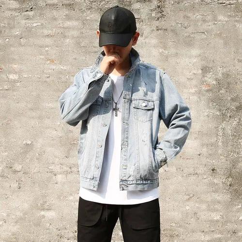 女士牛仔夹克外套,牛仔夹克外套男搭配