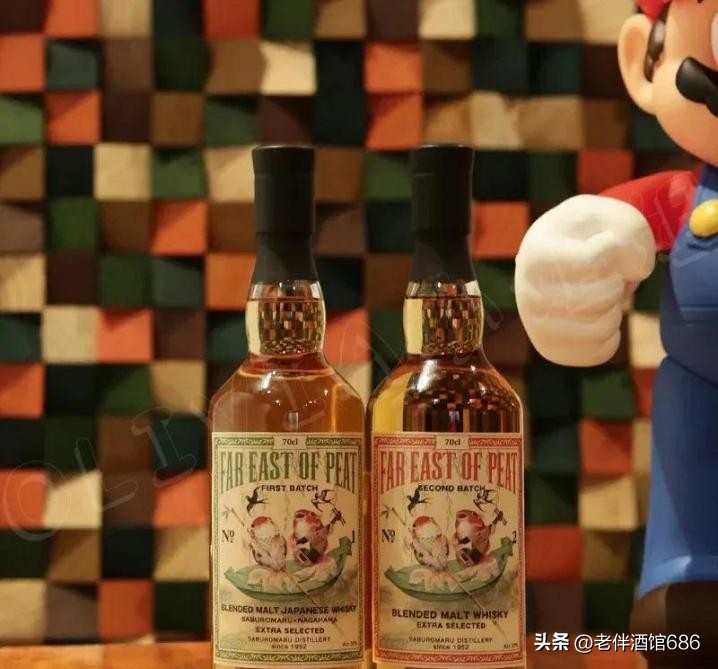 日本威士忌三瓶组合,日本水栖桶威士忌
