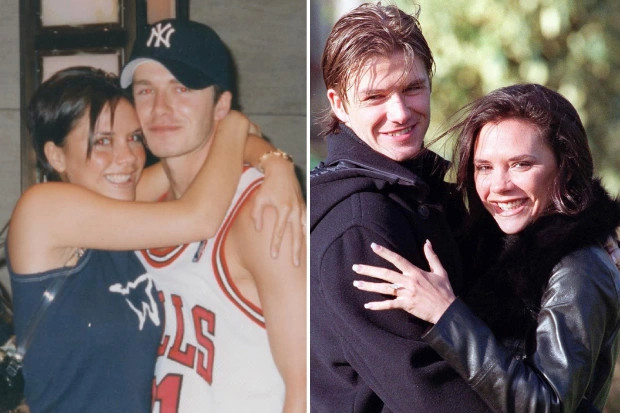 小贝贝克汉姆贝嫂,贝克汉姆带儿女海边玩耍图片