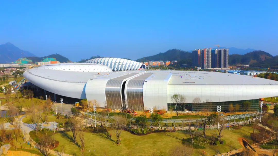 清远体育中心体育场场馆图,清远体育中心最新进展