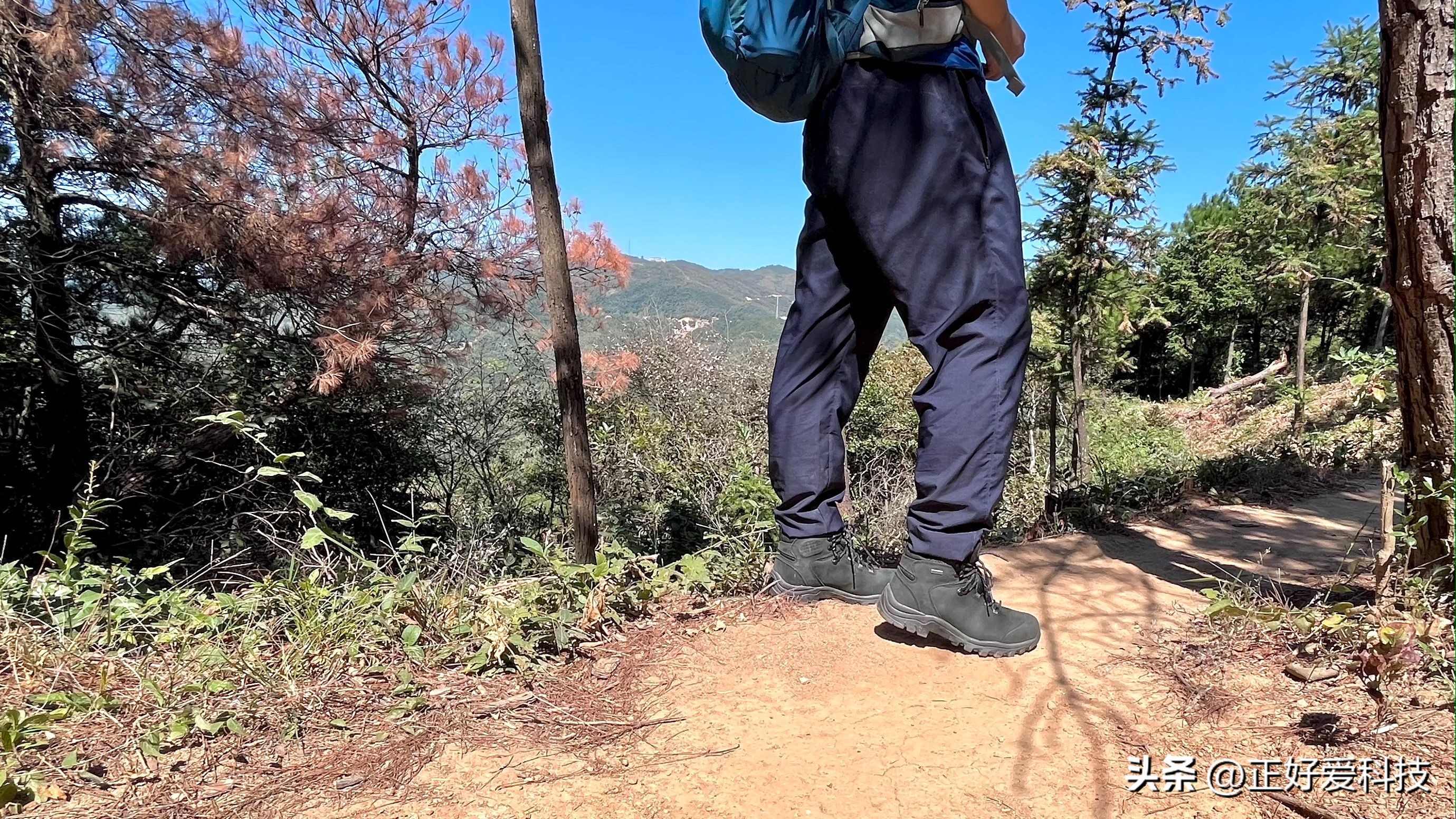 踏山河享自由抖音视频,遨游仕徒步鞋测评
