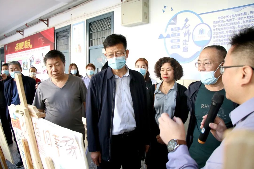 盐湖区明远小学怎么样,教育局调研明远小学