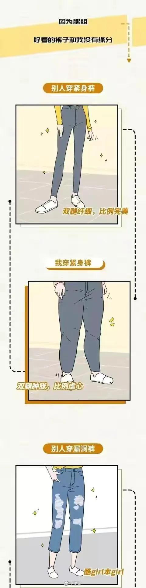 漫画女生腿粗是一种什么样的体验,漫画腿女生合集