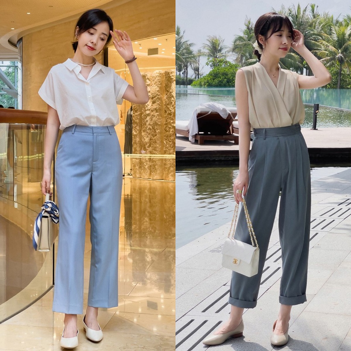 夏季裤子套装女洋气显瘦,男款显瘦夏季裤子