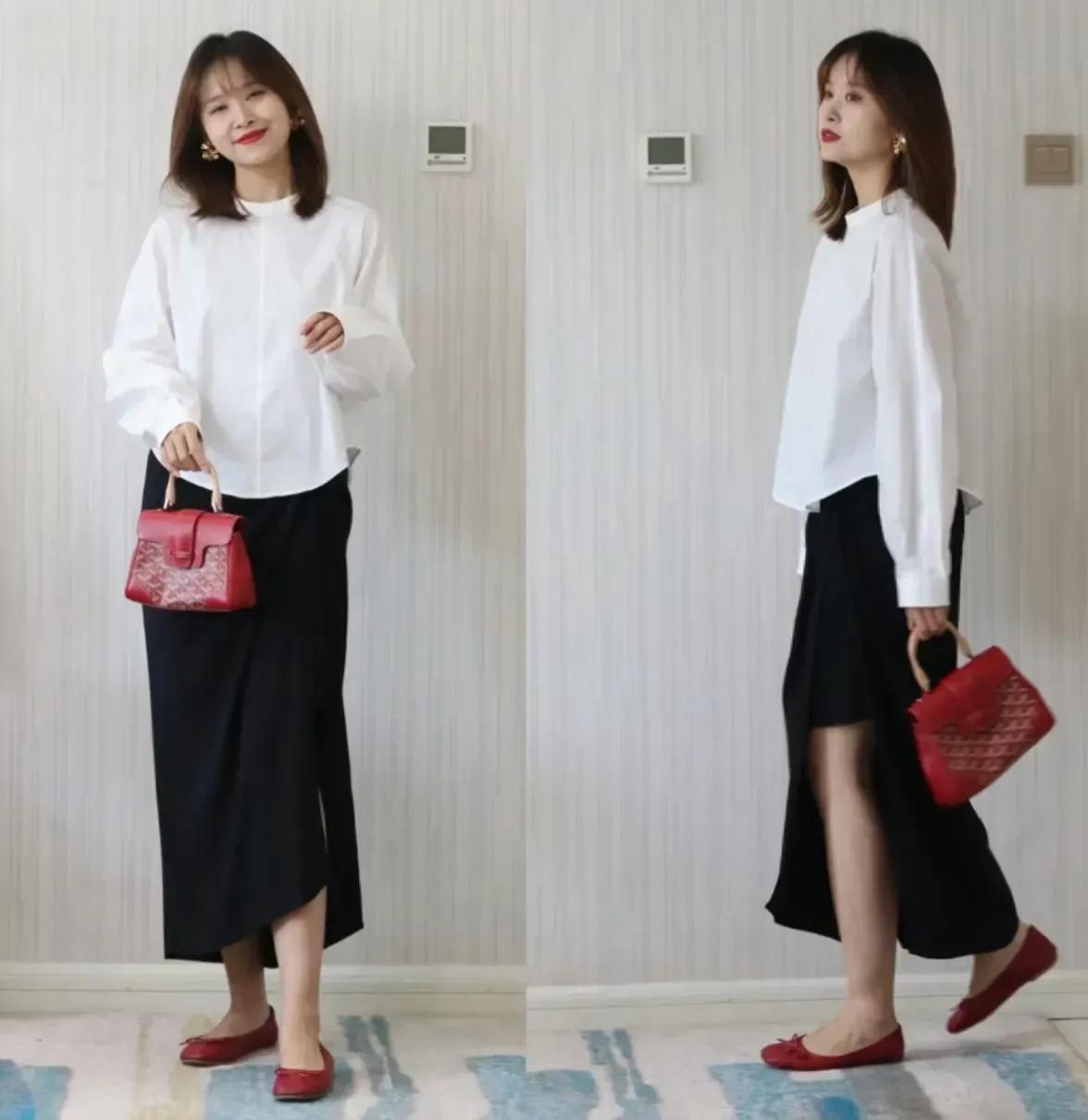 白衬衫到底怎么穿才不老气,白衬衫怎样穿出来时髦感