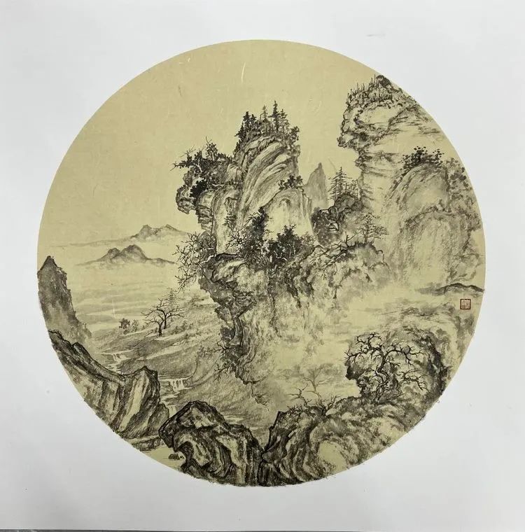 智水仁山行书书法,智水仁山书法