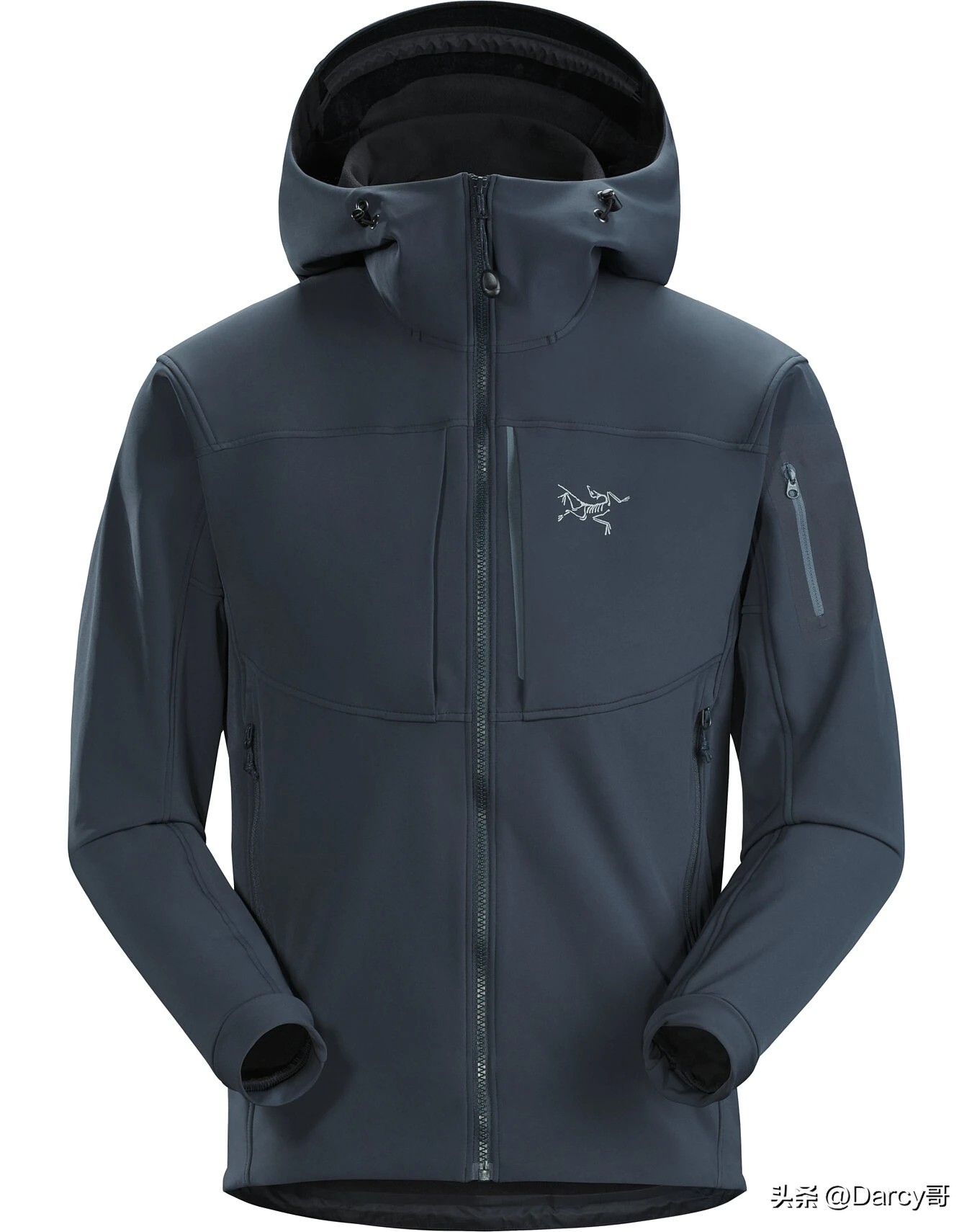 始祖鸟雷鸟软壳衣,与始祖鸟相同面料的软壳