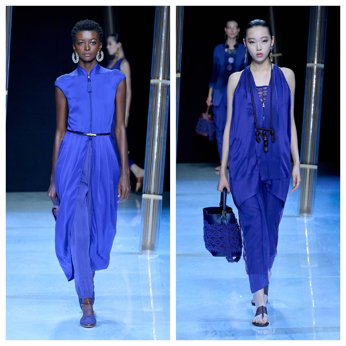 巴黎时装周2023秋冬阿玛尼,阿玛尼armani2022秋冬米兰时装周